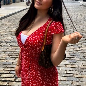 Urban Outfitters Maxi Wrap Dress